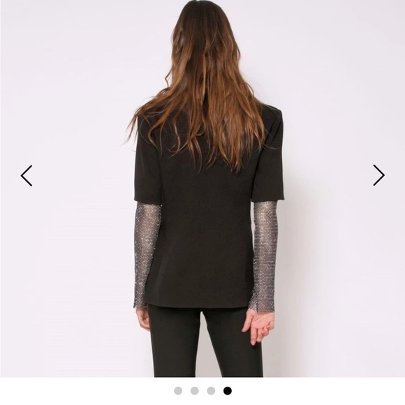 Arya blazer - wolf and badger - Picture 2 of 4